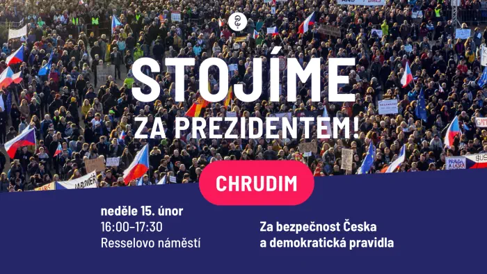 Stojíme za prezidentem – setkání na náměstí